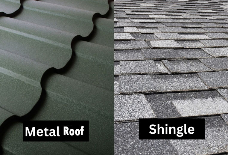 Metal Roof vs. Asphalt Shingles